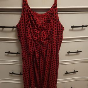 Cacique polka dot top